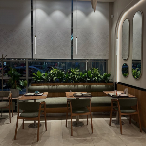 Как печать на шторах изменила атмосферу в ресторане «Теремок»